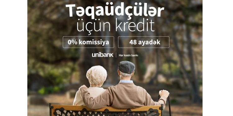 Unibank bütün təqaüdçülər üçün 0% komissiyalı kredit kampaniyası keçirir | FED.az