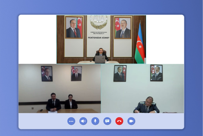 Ədliyyə Nazirliyinin rəhbər heyəti tərəfindən bölgələrdə yaşayan vətəndaşlar üçün videoqəbullar keçirilir | FED.az