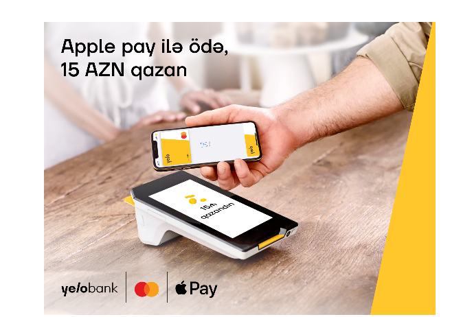 Yelo Mastercard kartınla Apple Pay ödənişi et - 15 AZN qazan! | FED.az