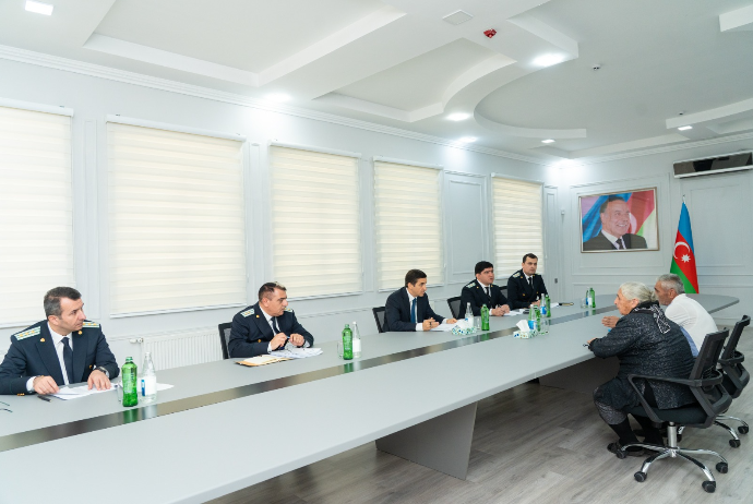 Ədliyyə naziri Yevlaxda vətəndaşları qəbul edib - FOTO | FED.az