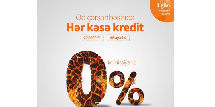 "Unibank"dan yalnız bir günlük kredit kampaniyası: KOMİSSİYA 0% | FED.az