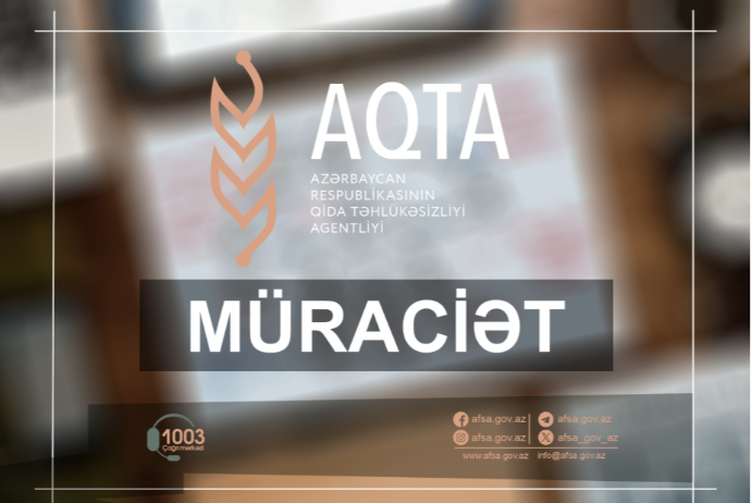AQTA bitkiçilik məhsullarının ixracı ilə məşğul olan sahibkarlara müraciət edib | FED.az