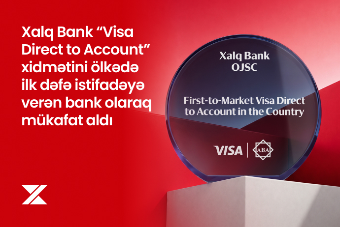 Халг Банк удостоен награды за сервис “Visa Direct to Account” | FED.az