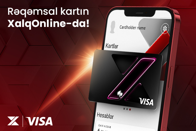 Qarşılayın: "Xalq Bank"ın  yeni rəqəmsal  məhsulu -  Digital Card! | FED.az