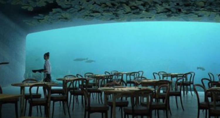 Dünyanın ən böyük sualtı restoranı açıldı | FED.az
