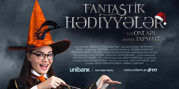 Unibankdan fantastik Yeni il hədiyyələri | FED.az