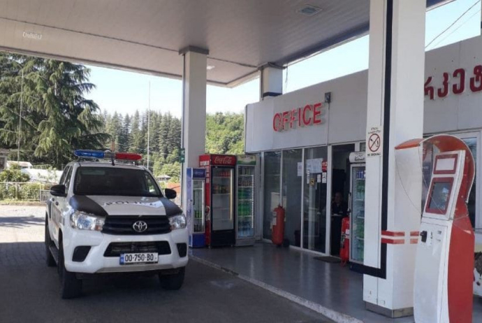 Вооруженное нападение на автозаправку SOCAR в Грузии | FED.az