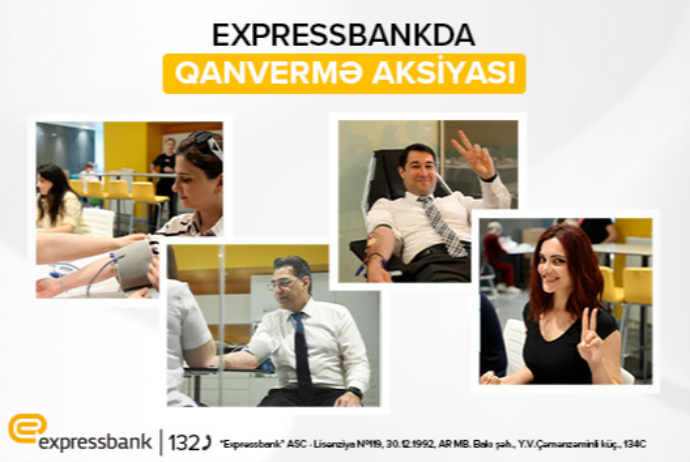 Expressbankda qanvermə aksiyası - KEÇİRİLİB | FED.az