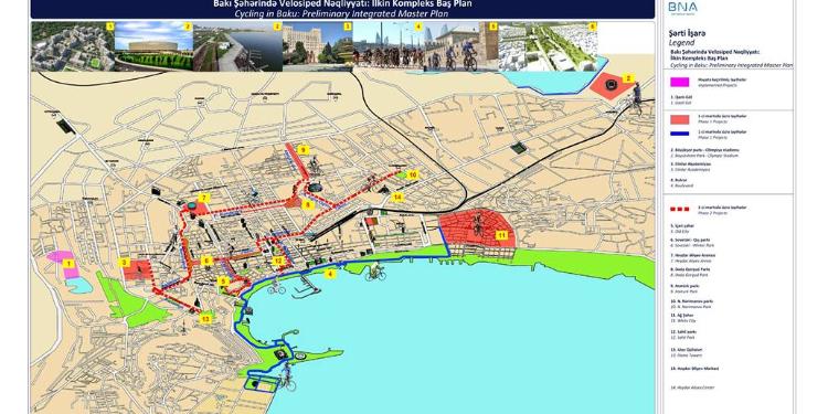 Bakıda velosiped yollarının yaradılmasına başlandı - ÜNVANLAR | FED.az