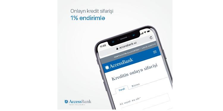 Krediti onlayn sifariş verin, 1% endirim əldə edin! | FED.az