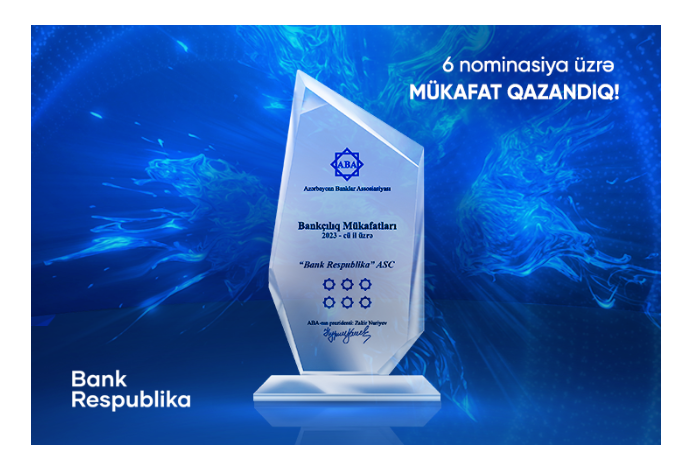Bank Respublika 6 nominasiya üzrə - MÜKAFAT QAZANDI | FED.az