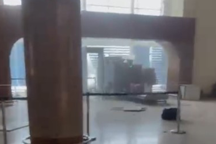 Naxçıvan Beynəlxalq Hava Limanı vuruldu - VİDEO | FED.az