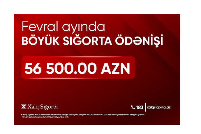 Xalq Sığorta yüksək məbləğdə sığorta ödənişi həyata keçirib - FOTOLAR | FED.az