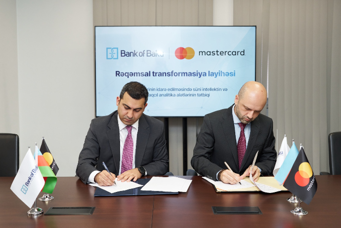 Bank of Baku Mastercard-ın Azərbaycanda ilk süni intellekt əsaslı rəqəmsal layihələrindən birinə tərəfdaş oldu – RƏQƏMSALLAŞMA SÜRƏTLƏ DAVAM EDİR! | FED.az