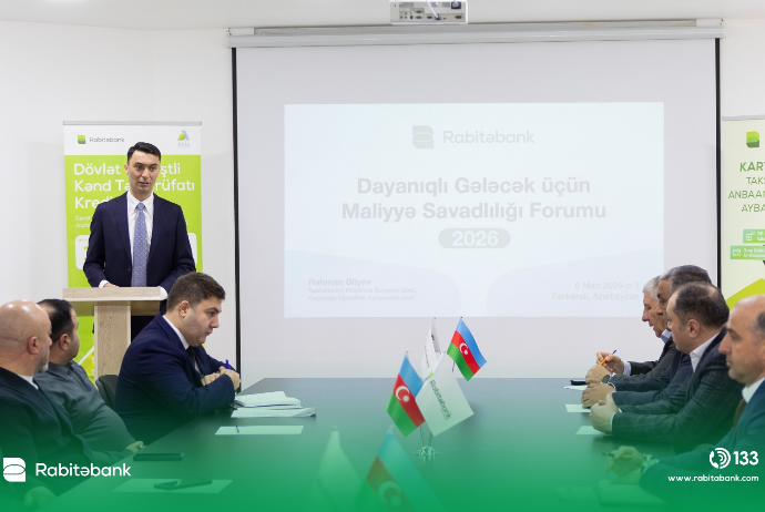 Rabitəbank Xankəndidə “Dayanıqlı Gələcək üçün Maliyyə Savadlılığı Forumu” - TƏŞKİL EDİB | FED.az