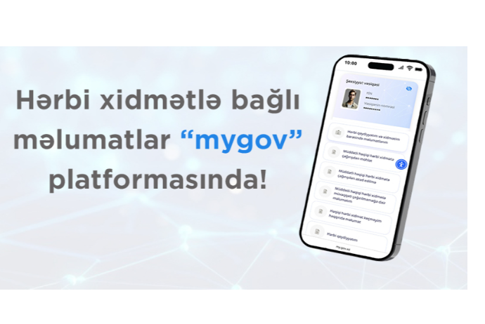 Vətəndaşların hərbi xidmətlə bağlı məlumatları artıq “mygov” platformasında! | FED.az