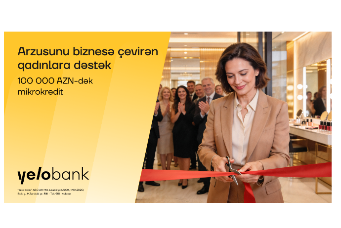 Qadın sahibkarlar üçün Yelo Bank-dan - PARLAQ İMKAN! | FED.az