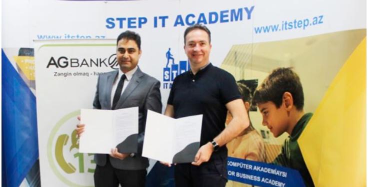 "AGBank" STEP IT Academy ilə - MEMORANDUM İMZALAYIB | FED.az