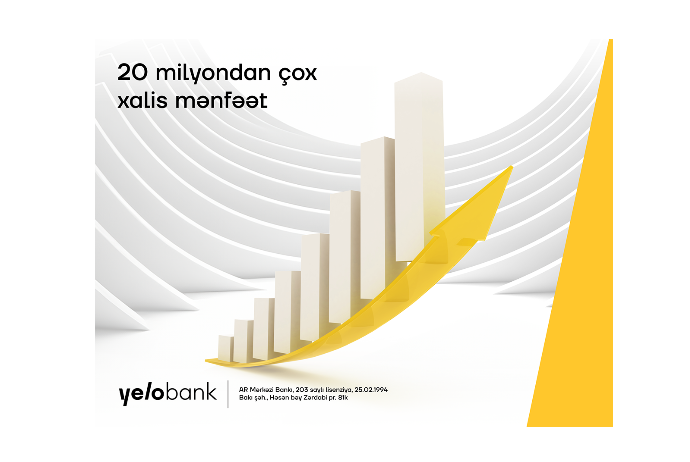 "Yelo Bank"ın xalis mənfəəti - 4 DƏFƏ ARTIB | FED.az