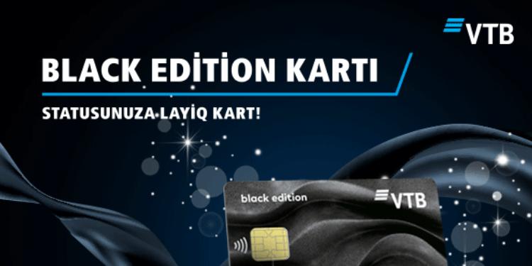 VTB (Azərbaycan) Black Edition premium kartını təklif edir | FED.az