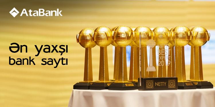 "AtaBank" NETTY 2019 mükafatını qazandı | FED.az