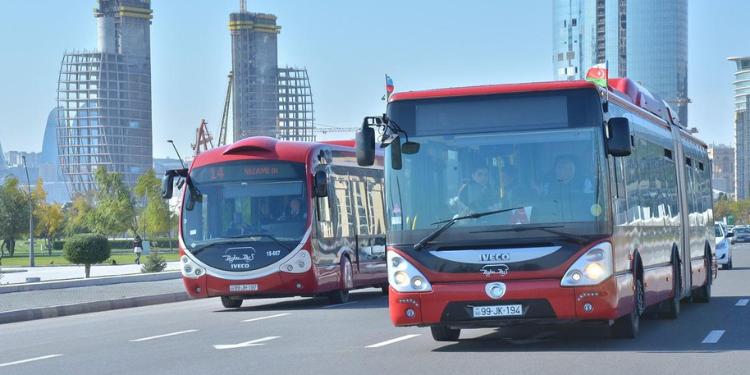 Daha 2 avtobusun hərəkətində dəyişiklik edilib - FOTO | FED.az