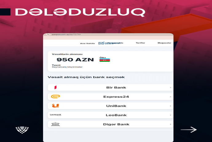 Hakerlər vətəndaşları "Azərpoçt" adı ilə aldatmağa calışırlar - RƏSMİ XƏBƏRDARLIQ | FED.az