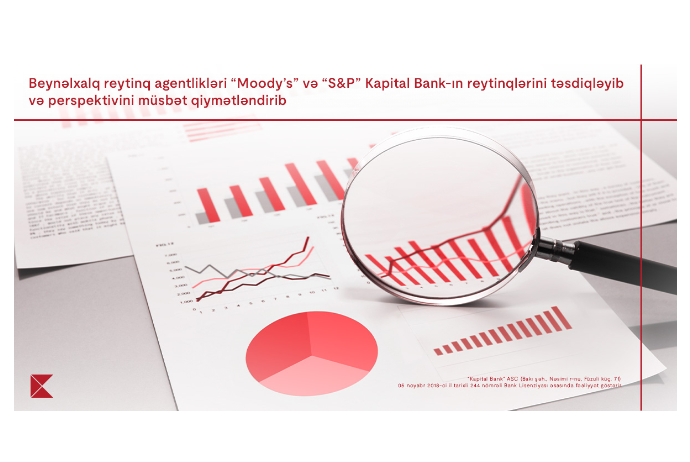 «Moody's» и «S&P» подтвердили рейтинги Kapital Bank и позитивно оценили перспективы банка | FED.az