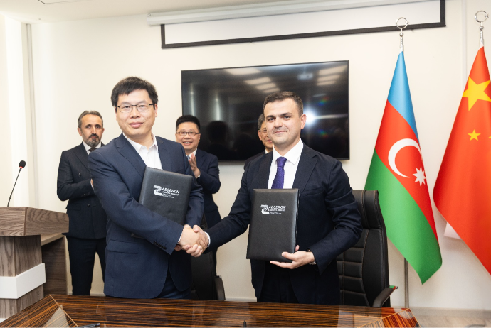 Abşeron Logistika Mərkəzi və Sian Limanı arasında Anlaşma Memorandumu - İMZALANDI