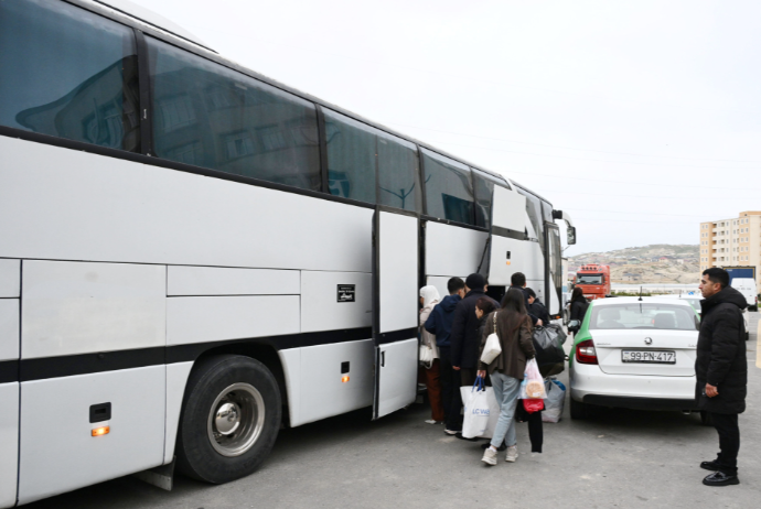 Ağdam şəhərinə növbəti köç karvanı yola salınıb | FED.az