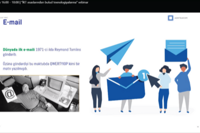 “AzInTelecom”un təşəbbüsü ilə İT sahəsi üzrə ödənişsiz - VEBİNAR KEÇİRİLİB | FED.az