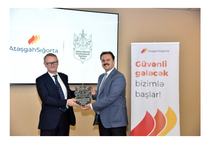 Страховая компания «Aтешгах» получила статус International Professional Partner Firm Chartered Insurance Institute | FED.az