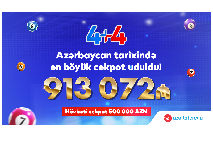 Azərbaycanda 913 000 manatlıq cekpot uduldu – TARİXİ UDUŞ - VİDEO | FED.az