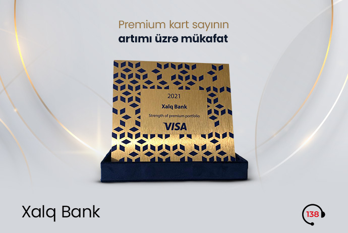 "Xalq Bank" Visa tərəfindən mükafata - LAYİQ GÖRÜLDÜ | FED.az