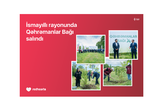 В Исмаиллы заложен «Qəhrəmanlar bağı» в память о 189 шехидах | FED.az