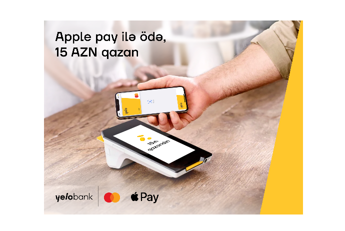 Yelo Mastercard kartınla Apple Pay ödənişi et - 15 AZN qazan! | FED.az