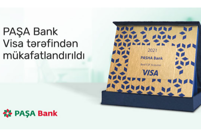 "PAŞA Bank" “Visa” ödəniş sistemi tərəfindən - MÜKAFATLANDIRILIB | FED.az