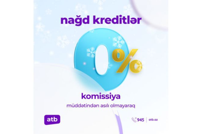 Azər Türk Bank istehlak kreditləri üzrə 0% komissiyalar kampaniyasını - DAVAM ETDİRİR | FED.az