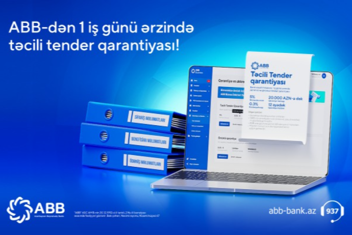 ABB-dən cəmi bir günə - TENDER QARANTİYASI | FED.az