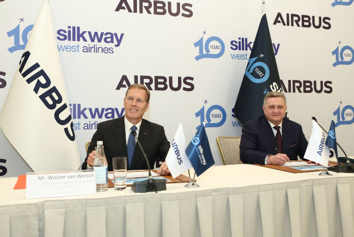 "Silk Way West Airlines" iki yeni nəsil Airbus A350F sifarişini - TƏSDİQLƏDİ | FED.az