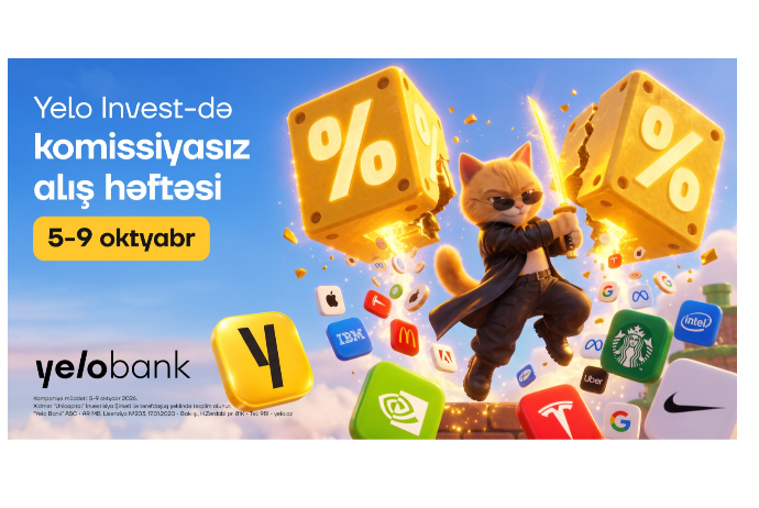Yelo Bank hər ay komissiyasız investisiya həftəsi - KEÇİRƏCƏK! | FED.az