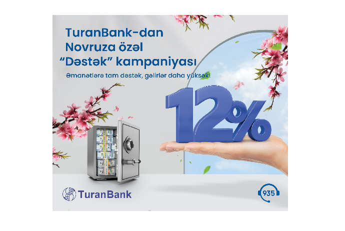 "TuranBank"dan Novruz bayramına özəl - “DƏSTƏK” KAMPANİYASI! | FED.az