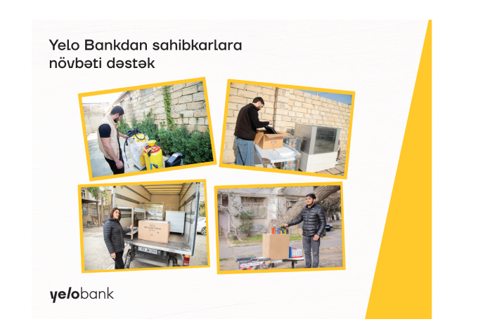 "Yelo Bank" daha 4 sahibkara - DƏSTƏK OLDU | FED.az