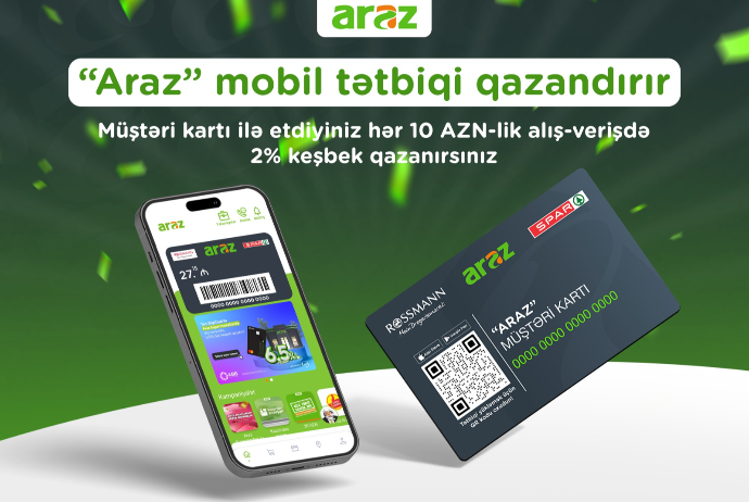 “Araz” mobil tətbiqi - QAZANDIRIR | FED.az