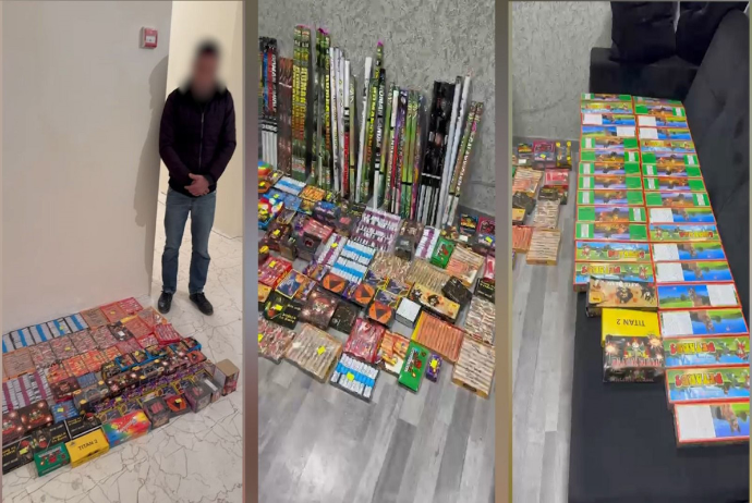 Ramanada pirotexniki vasitələrin gizli satıldığı anbar aşkarlanıb - VİDEO | FED.az