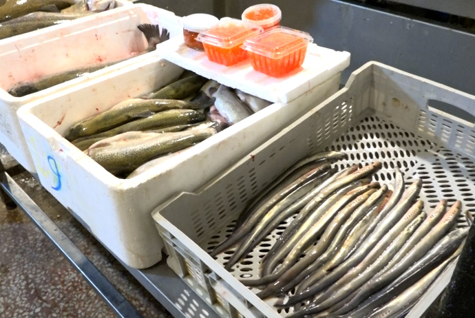 8-ci km bazarında balıq kürüsü satışında ciddi nöqsanlar aşkarlanıb - FOTOLAR | FED.az