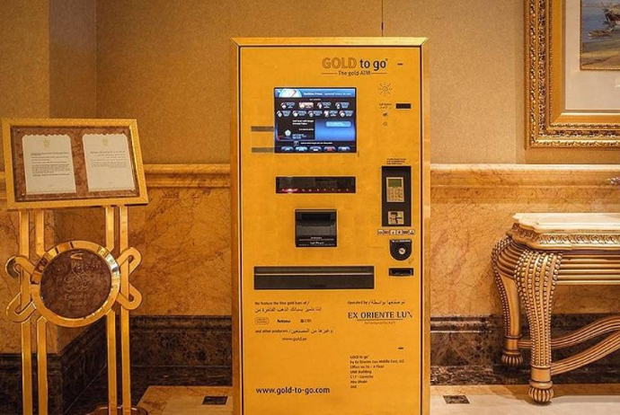 Hindistanda ilk qızıl bankomat istifadəyə verildi – FOTO | FED.az