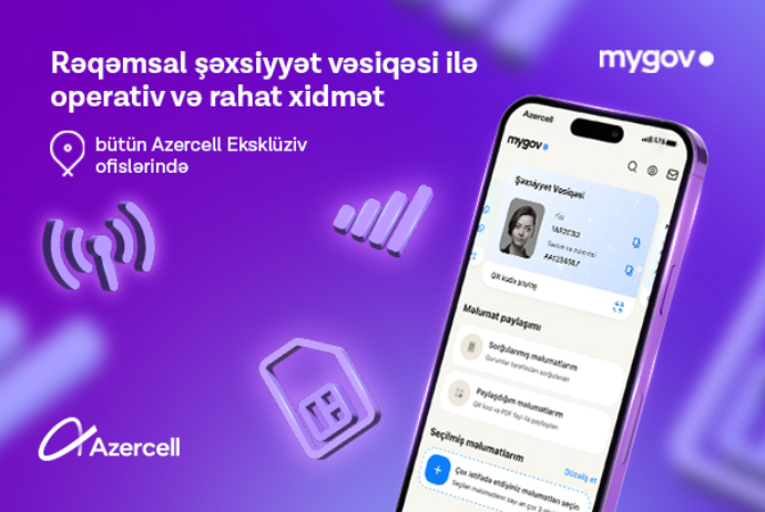 Услуги в офисах Azercell теперь доступны для владельцев цифровых удостоверений личности | FED.az