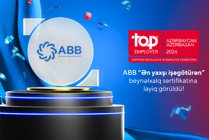 Банк ABB удостоен международного сертификата «Лучший работодатель»! | FED.az