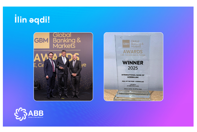 Банк ABB удостоен премии «Сделка года»! | FED.az